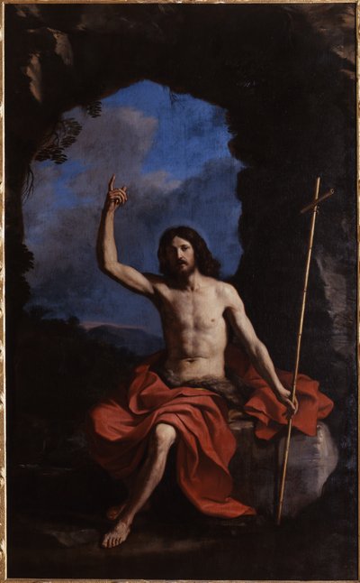 Guercino, San Giovanni Battista nel deserto, 1650 da Guercino