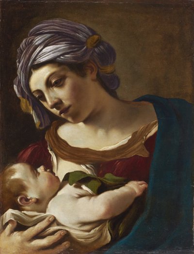 Madonna con Bambino da Guercino