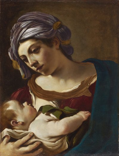 Madonna col Bambino da Guercino