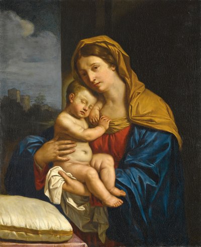 Madonna col Bambino da Guercino