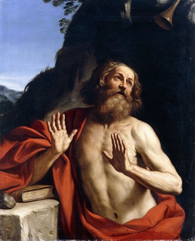 San Girolamo nel deserto da Guercino