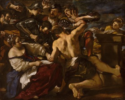 Sansone catturato dai Filistei, 1619 da Guercino