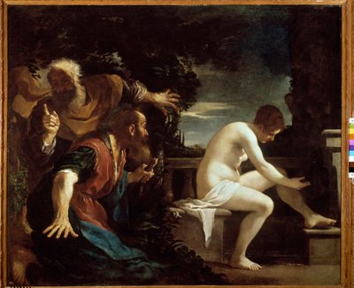 Susanna e i vecchioni da Guercino