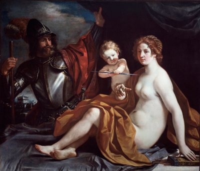 Venere, Marte e Amore da Guercino