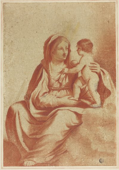 Vergine e Bambino da Guercino