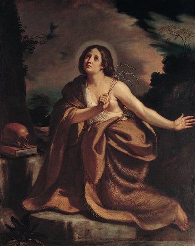 Maddalena penitente da Guercinos workshop