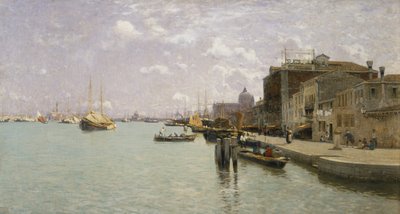 Mattina sulla Giudecca, Venezia da Guglielmo Ciardi