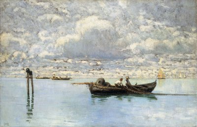 Sulla laguna veneziana da Guglielmo Ciardi