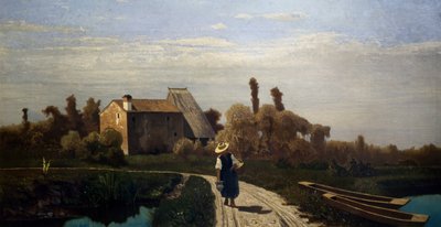 Paesaggio rurale, Mattina di maggio da Guglielmo Ciardi