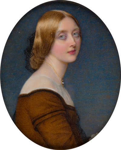 Ritratto di una Signora Sconosciuta, c.1840-73 da Guglielmo Faija
