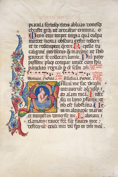 Salterio del coro e innario da Guglielmo Giraldi