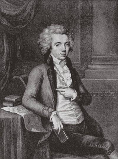 Ritratto del conte Pavel Martynovich Skavronsky 1757-1793, 1791 da Guglielmo Morghen