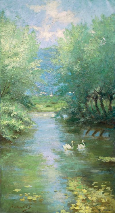 Paesaggio con cigni da Guido Bertarelli