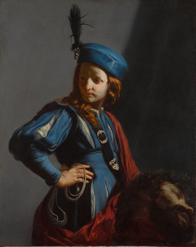Davide con la testa di Golia, c.1645-50 da Guido Cagnacci
