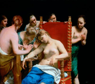 La morte di Cleopatra da Guido Canlassi