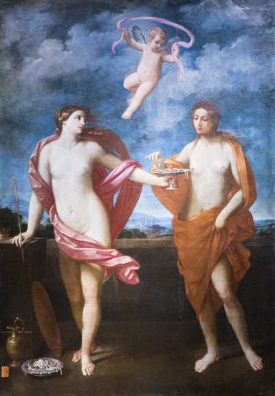 Allegoria della Liberalità e della Modestia da Guido Reni