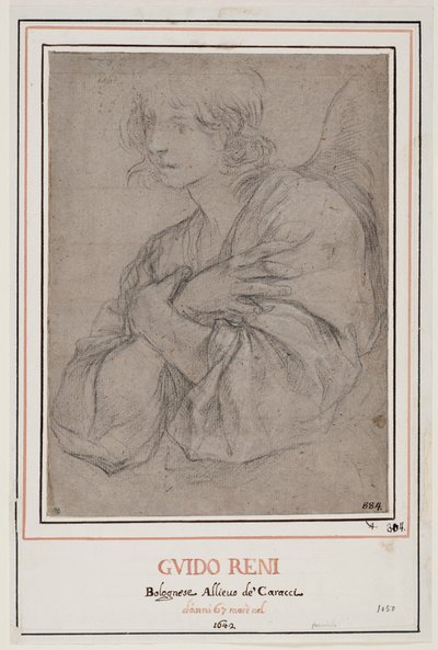 Un angelo con le braccia incrociate da Guido Reni