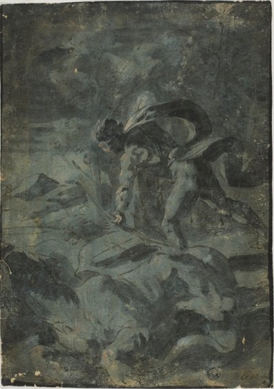 Apollo uccide il leone da Guido Reni