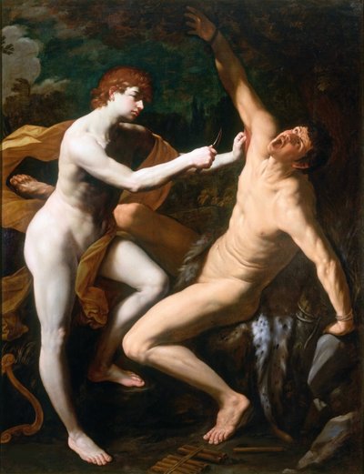 Apollo e Marsia, ca 1625 da Guido Reni