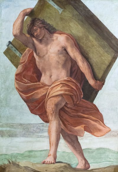 Affreschi del soffitto della stanza del matrimonio Aldobrandini, che raffigurano scene dalle storie di Sansone da Guido Reni