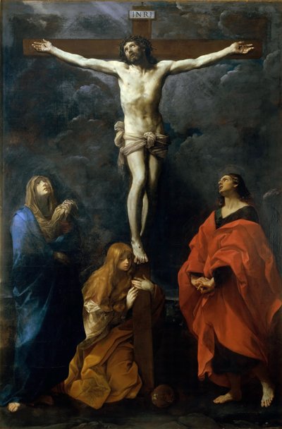 Cristo sulla croce con Maria, Giovanni e Maria Maddalena da Guido Reni