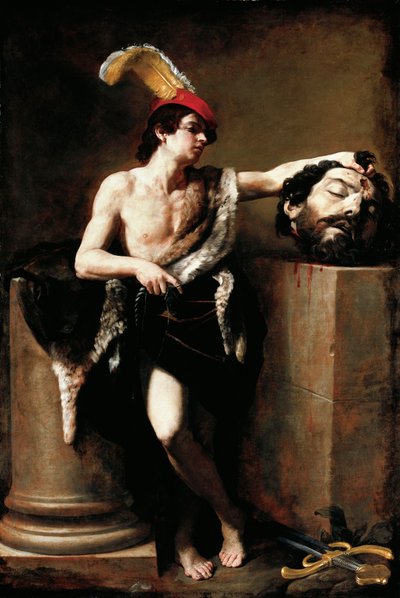 Davide con la testa di Golia da Guido Reni