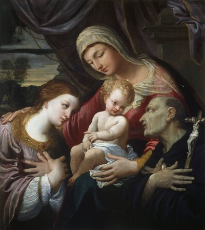 Madonna col Bambino e Santi da Guido Reni