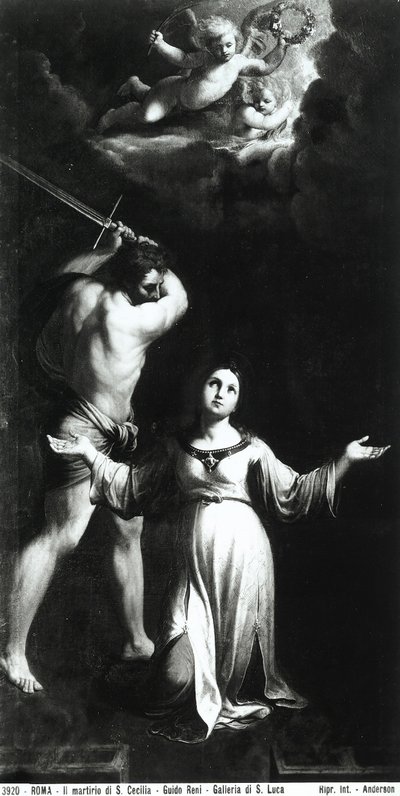 Martirio di Santa Cecilia, c.1603 da Guido Reni