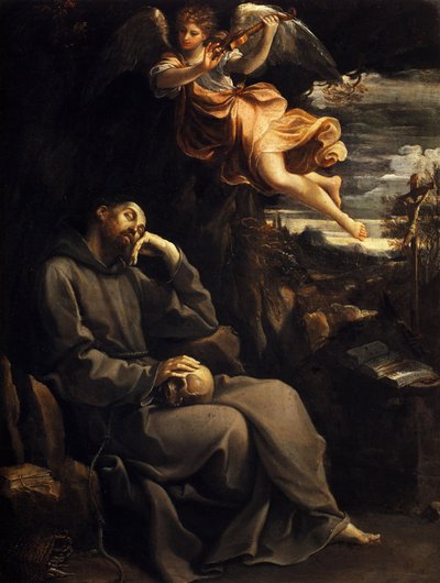 San Francesco consolato dall