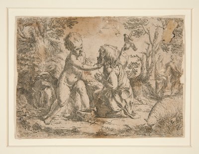 Il Bambino Gesù e San Giovanni Battista da Guido Reni