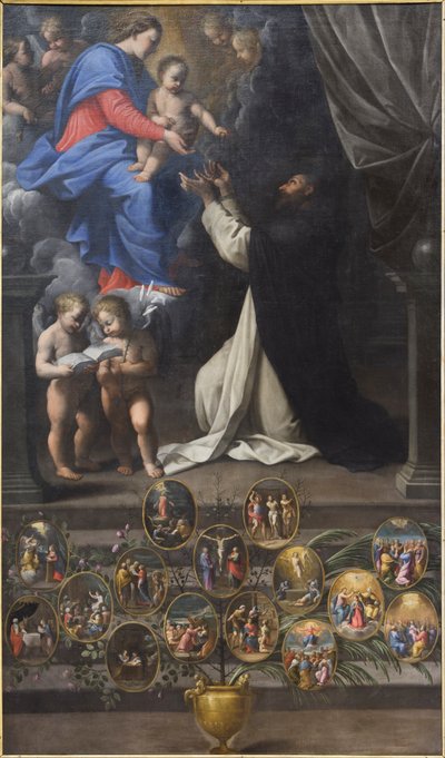 La Regina del Rosario da Guido Reni