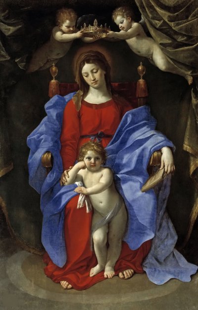 La Vergine e il Bambino in trono da Guido Reni