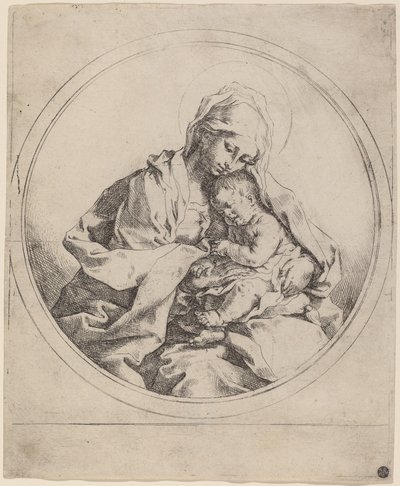 Vergine e Bambino da Guido Reni