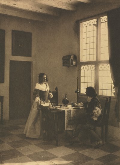 Un Interno Fiammingo da Guido Rey