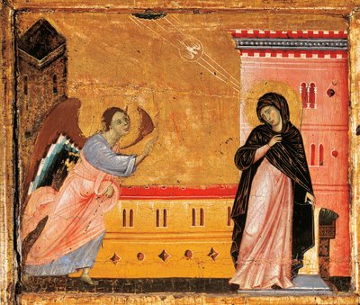 Annunciazione, dettaglio dall
