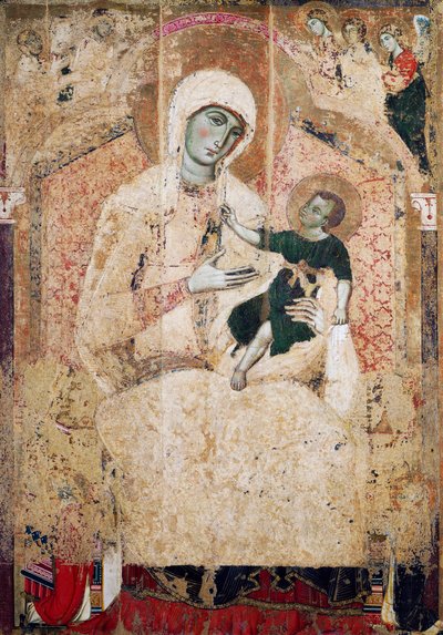 Madonna in trono da Guido da Siena