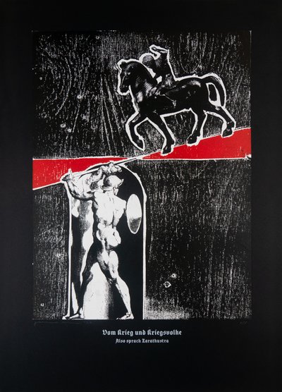 Su guerra e guerrieri (nero), Così parlò Zarathustra, 2024 da Guilherme Pontes