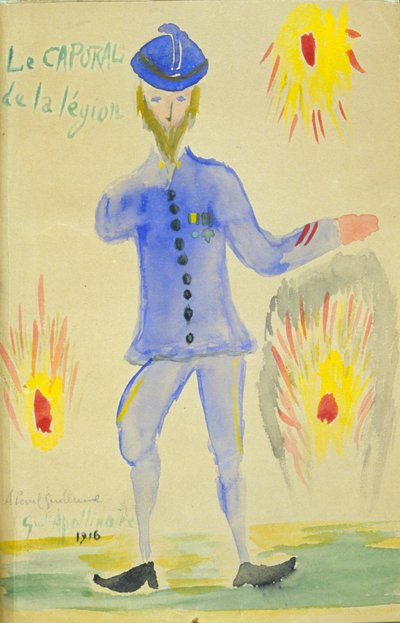 Il caporale della legione, 1916 da Guillaume Apollinaire