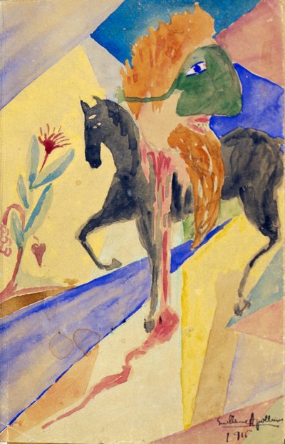 Il cavaliere mascherato, 1915 da Guillaume Apollinaire