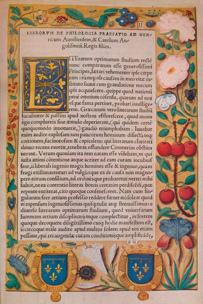 De Philologia da Guillaume Bude