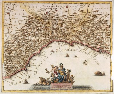 Repubblica di Genova, Mappa di Guillaume de l