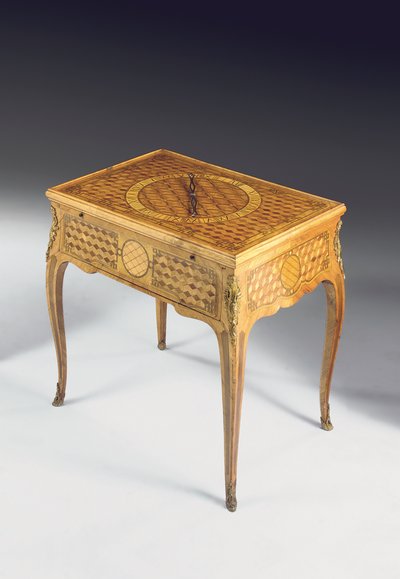 Tavolo da gioco con sabot del XIX secolo da Guillaume Kemp