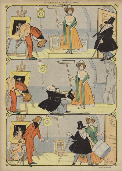 Illustrazione per Le Rire da Guillaume Le Barrois dOrgeval