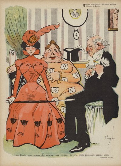 Illustrazione per Le Rire da Guillaume Le Barrois dOrgeval