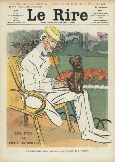Illustrazione per Le Rire da Guillaume Le Barrois dOrgeval