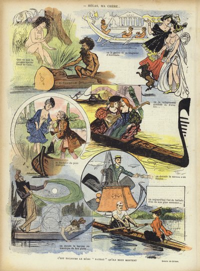 Illustrazione per Le Rire da Guillaume Le Barrois dOrgeval