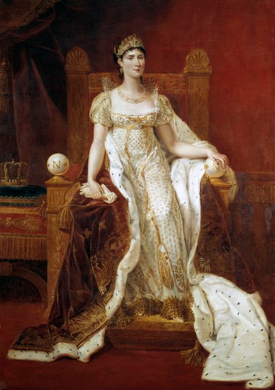 Ritratto a figura intera di Giuseppina di Beauharnais, Imperatrice dei francesi (1763-1814) da Guillaume Lethiere