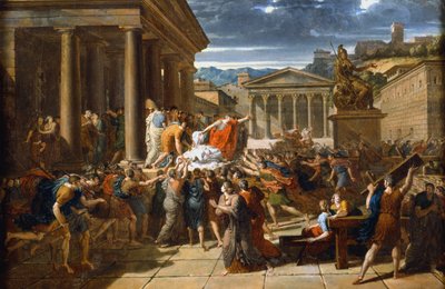 La morte di Cesare da Guillaume Lethiere