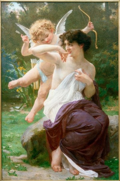 Venere con amorino da Guillaume Seignac