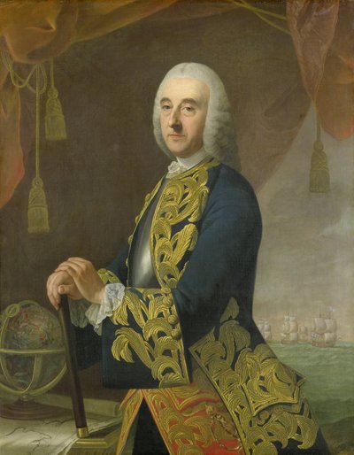 Ritratto del Vice-Ammiraglio Hendrik Lijnslager, Figlio di Harmen Lijnslager e Judith Allijn da Guillaume de Spinny